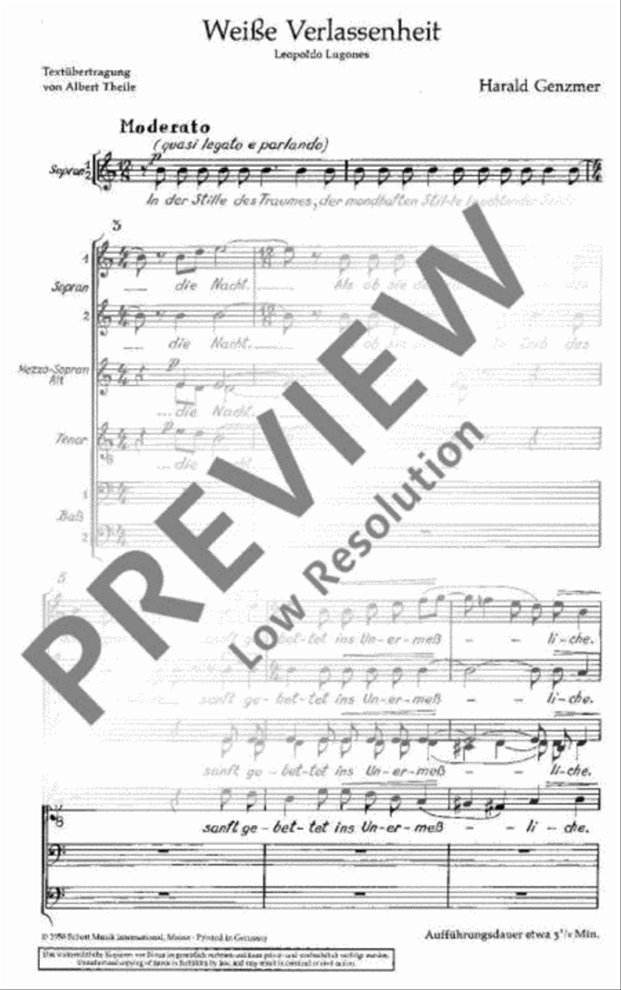 Südamerikanische Gesänge Mixed Choir scores gallery preview page 3
