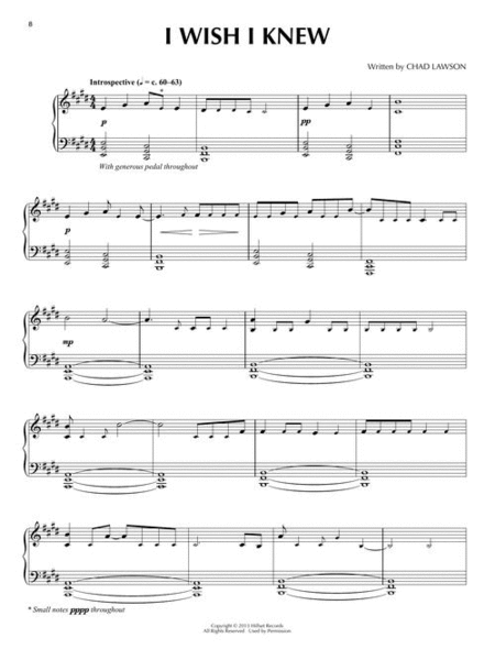 Chad Lawson – Piano Sheet Music Collection