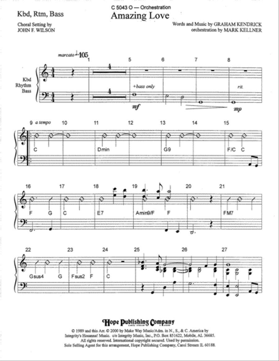 Amazing Love Choir scores gallery preview page 17