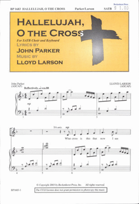 Book cover for Hallelujah, O the Cross