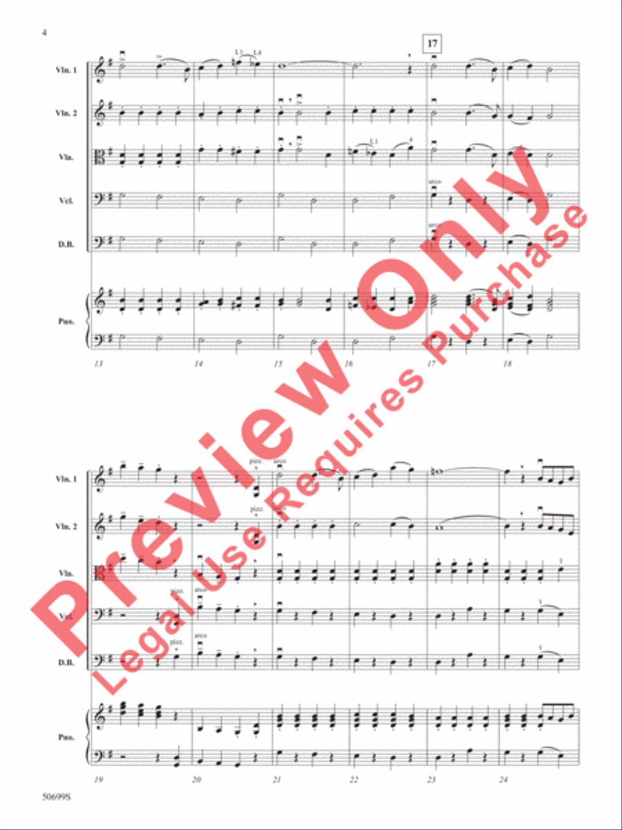 Highlights from The Wizard of Oz String Orchestra scores gallery preview page 5