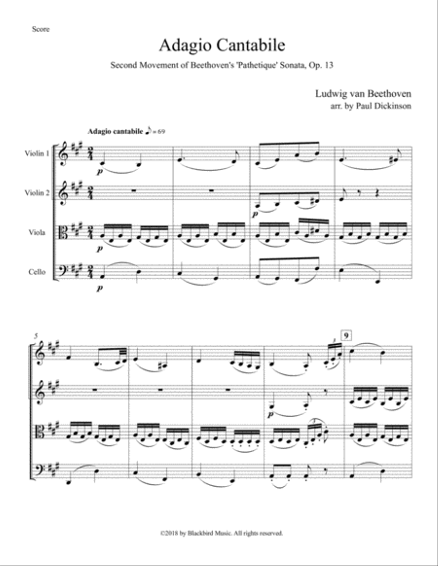 ADAGIO CANTABILE from 