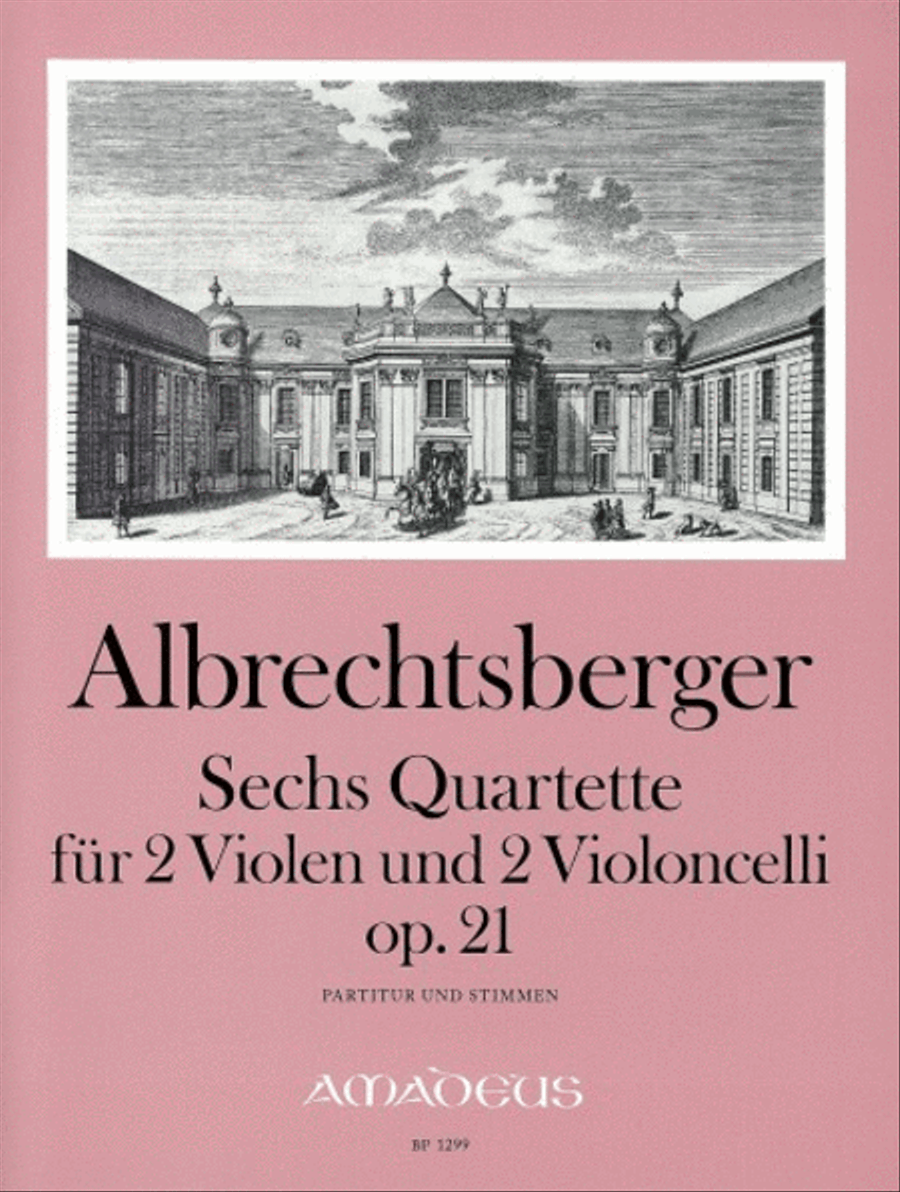 6 Quartets op. 21 Cello scores gallery preview page 1