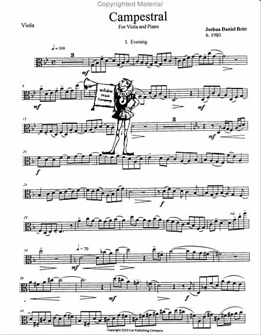 Campestral Campestral Viola scores gallery preview page 2