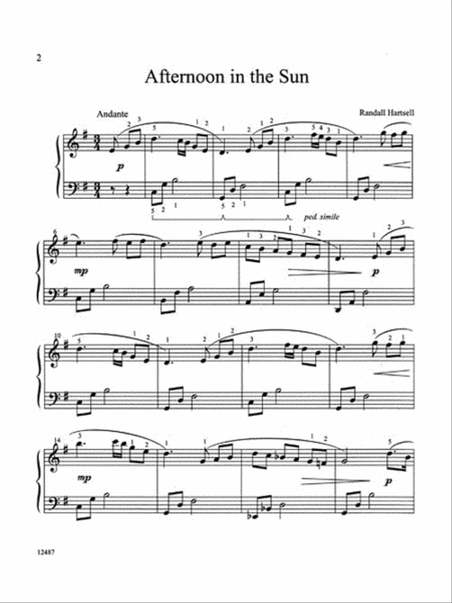Romantic Impressions Piano scores gallery preview page 3