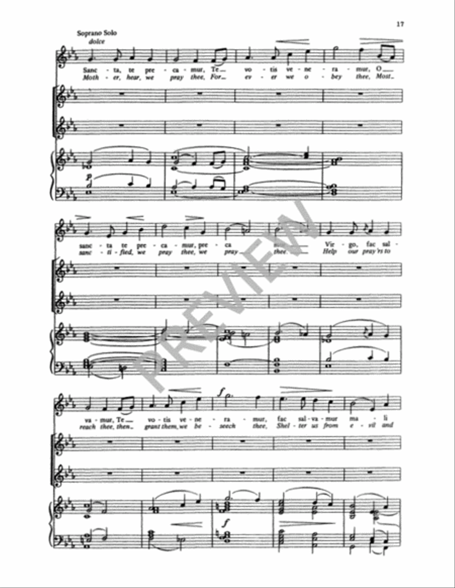 Sacred Songs Sacred Songs Divisi scores gallery preview page 18
