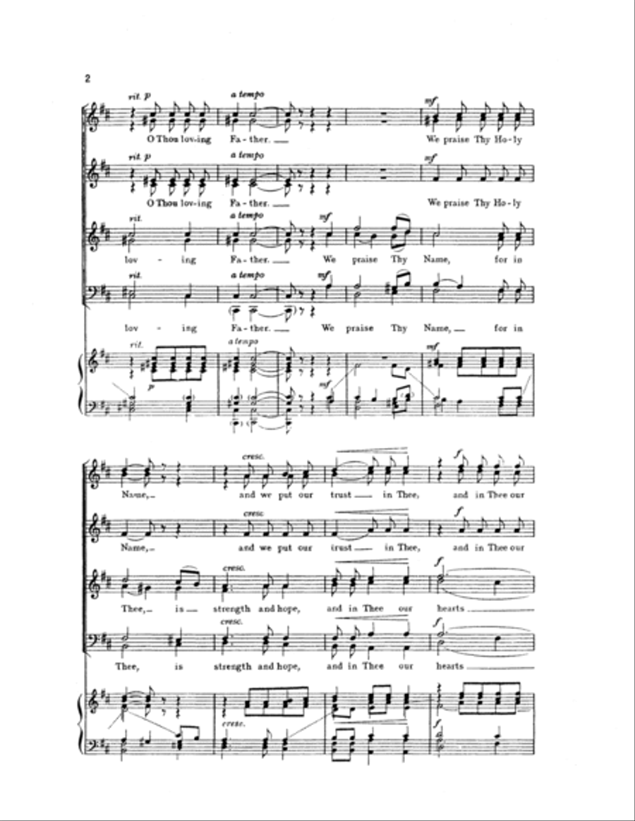 Thou Life of life Divisi scores gallery preview page 2
