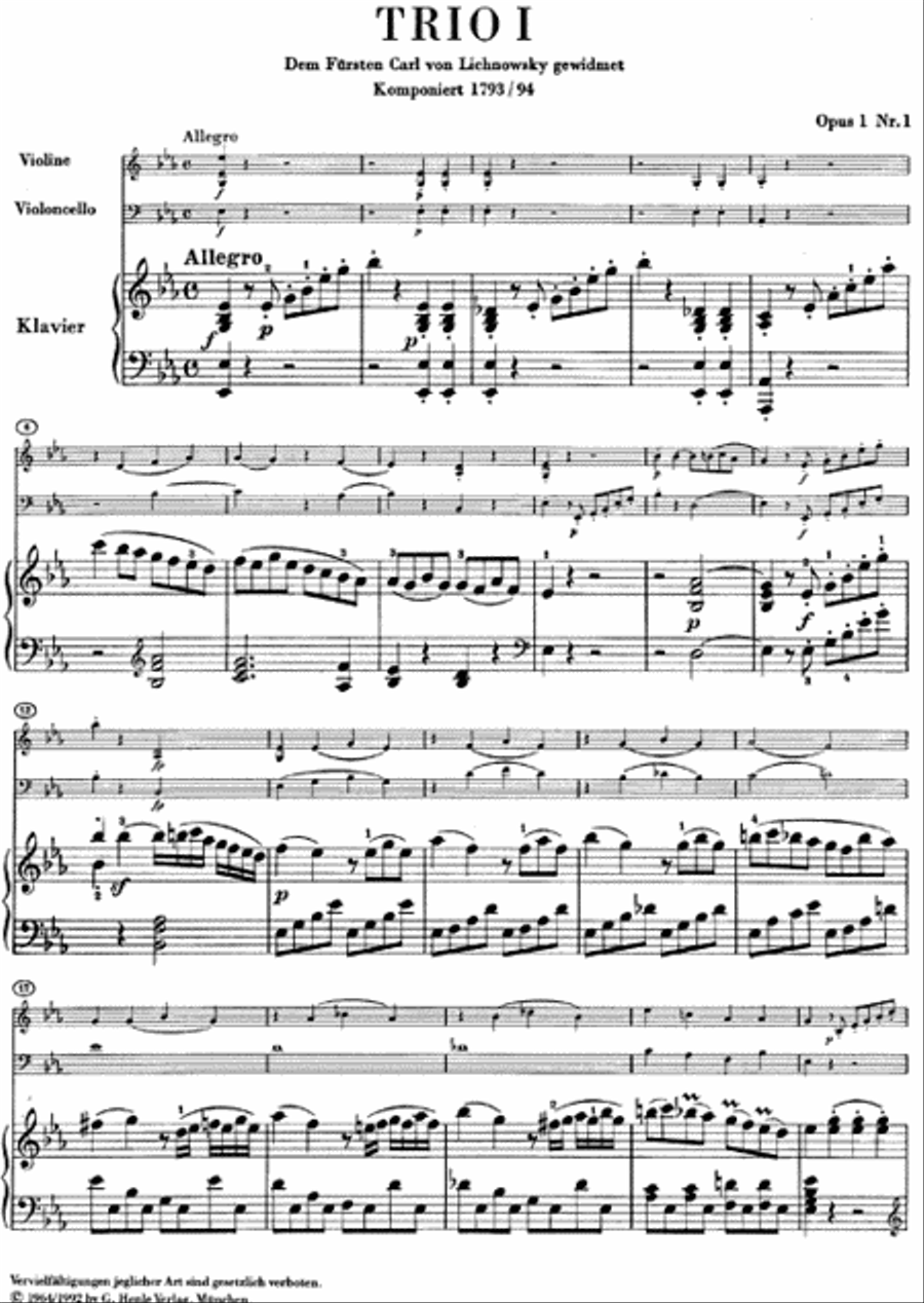 Piano Trios – Volume I Piano Trio scores gallery preview page 2