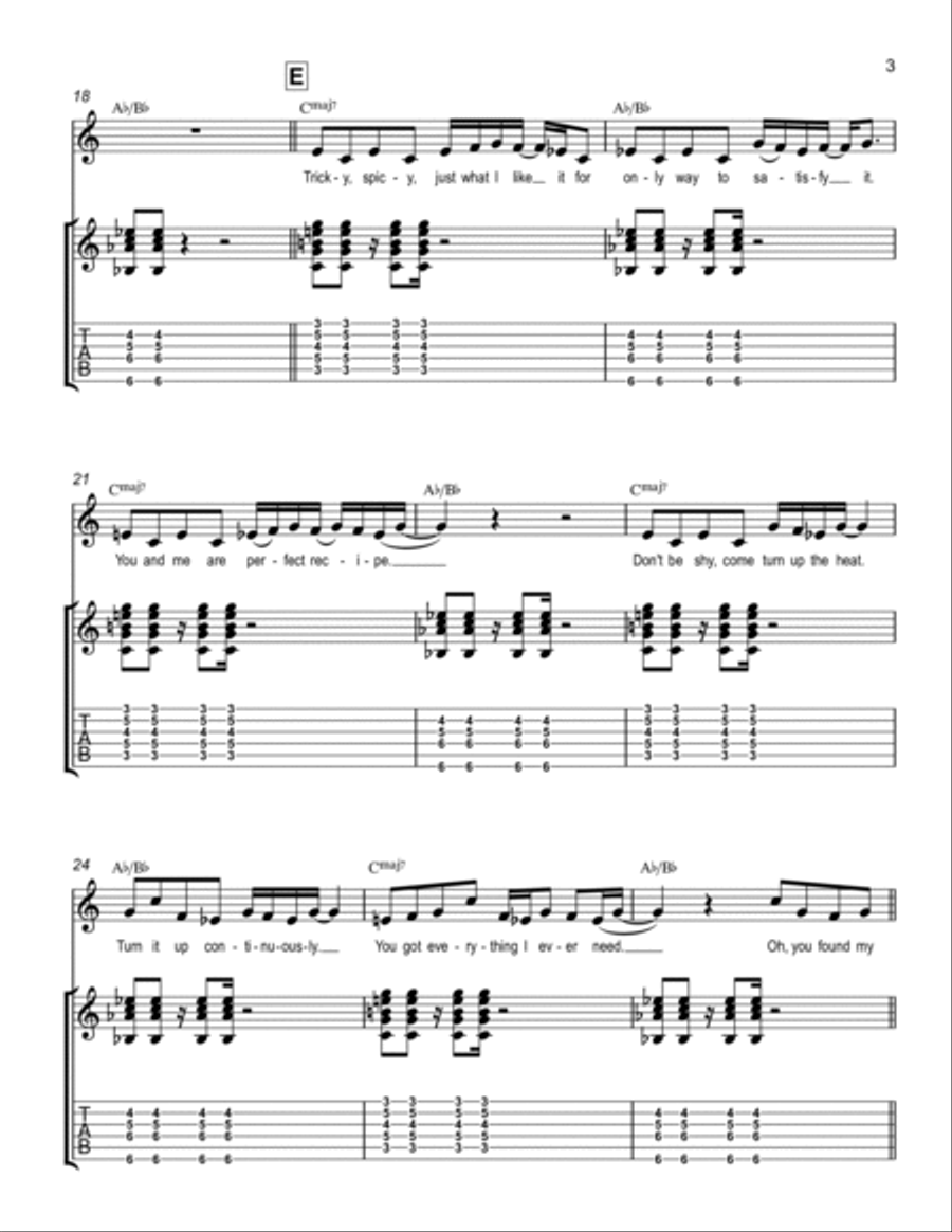 Sweet Spot Electric Guitar scores gallery preview page 3