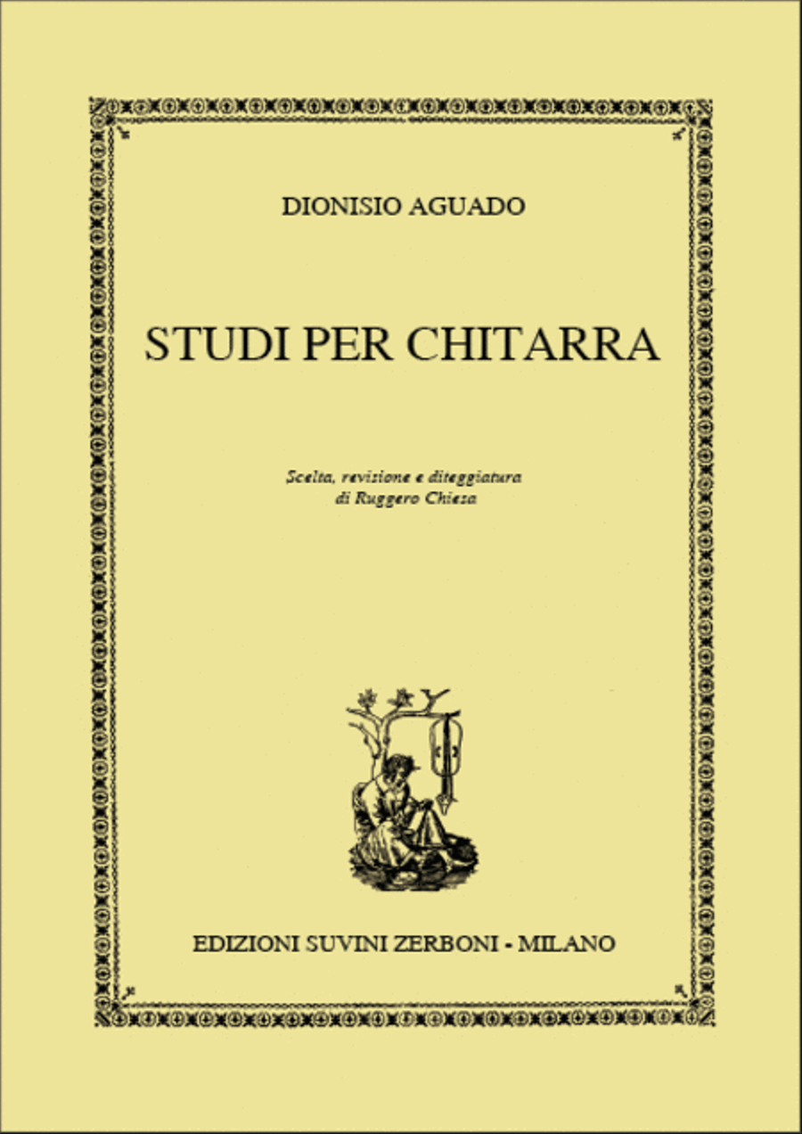 Studi Per Chitarra Studi Per Chitarra Classical Guitar scores gallery preview page 1