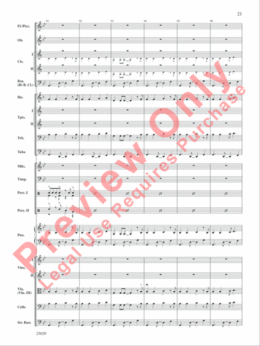 Charlie and the Chocolate Factory, Selections from the Original Movie Soundtrack Full Orchestra scores gallery preview page 22