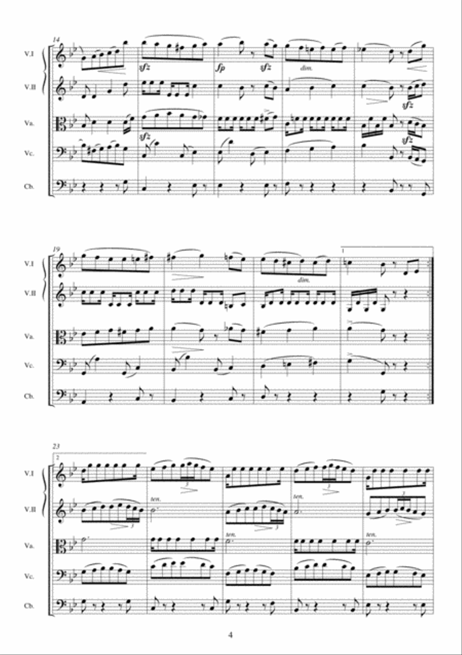 Gallarda String Orchestra scores gallery preview page 6
