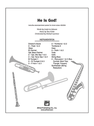 Book cover for He Is God