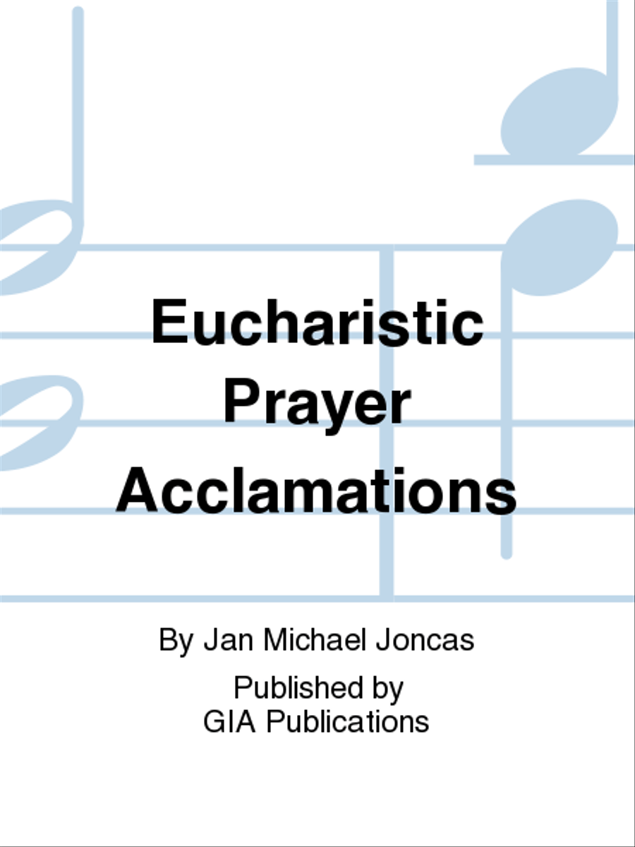 Eucharistic Acclamations from 