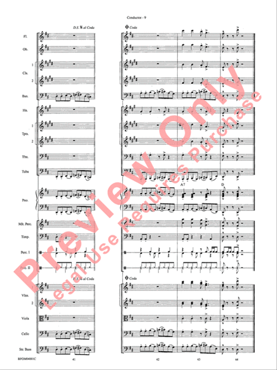 Rock the Bells Full Orchestra scores gallery preview page 12