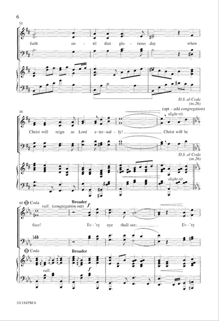 Christ Will Be Lifted Up Christ Will Be Lifted Up Divisi scores gallery preview page 6