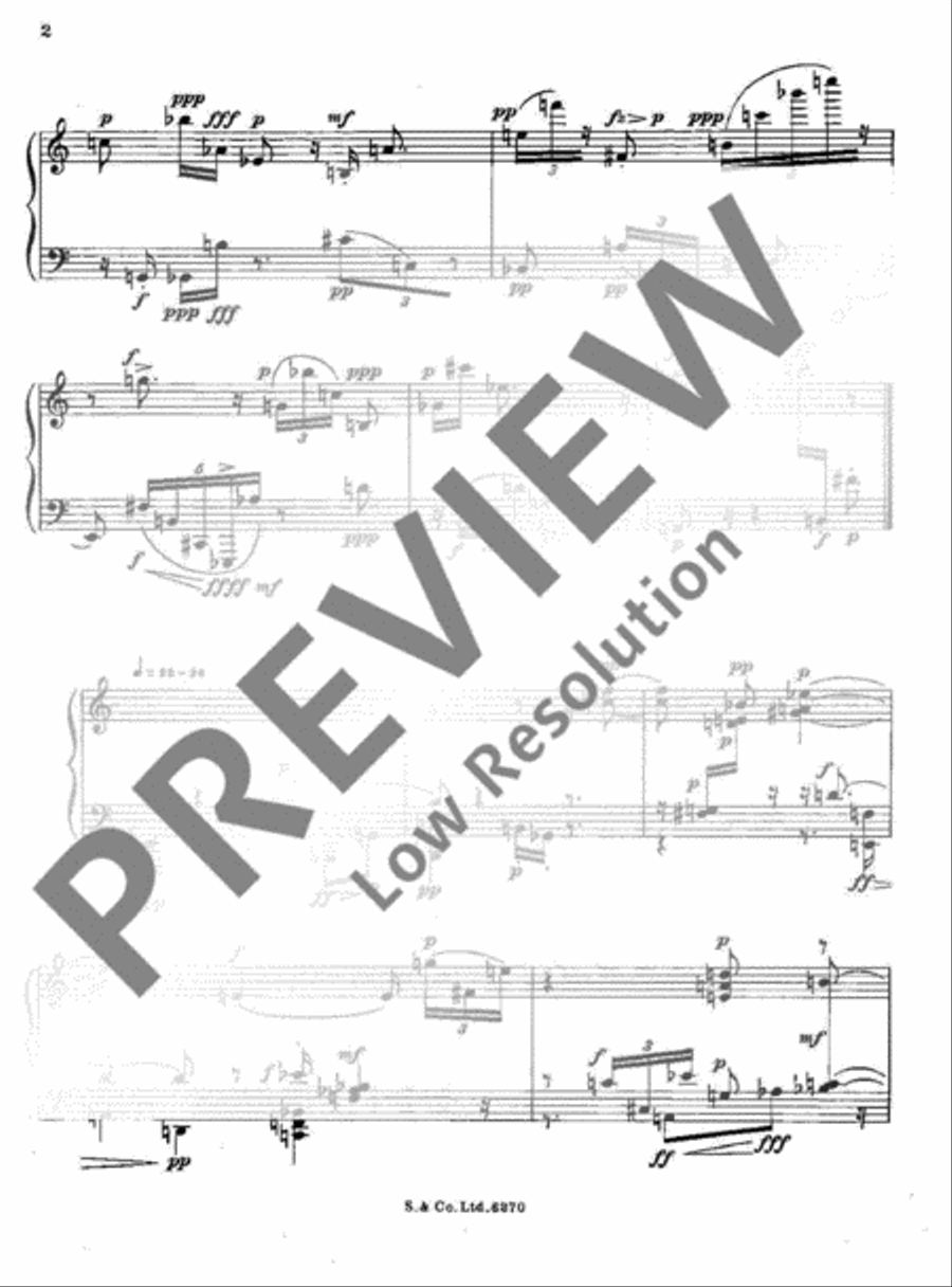 3 Pieces 3 Pieces Piano Solo scores gallery preview page 5