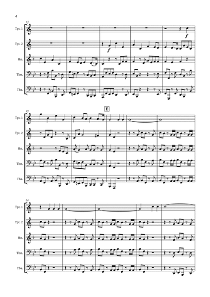 Hallelujah Chorus from Messiah - Brass Quintet image number null
