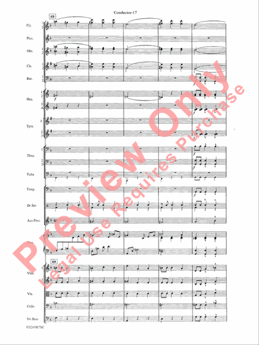 Leroy Anderson Favorites Leroy Anderson Favorites Full Orchestra scores gallery preview page 20