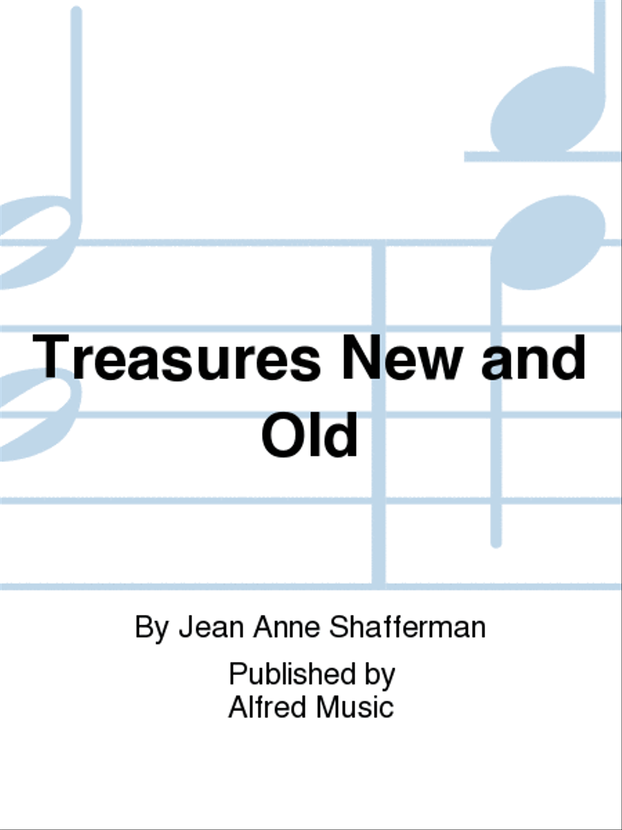 Treasures New and Old Choir scores gallery preview page 1