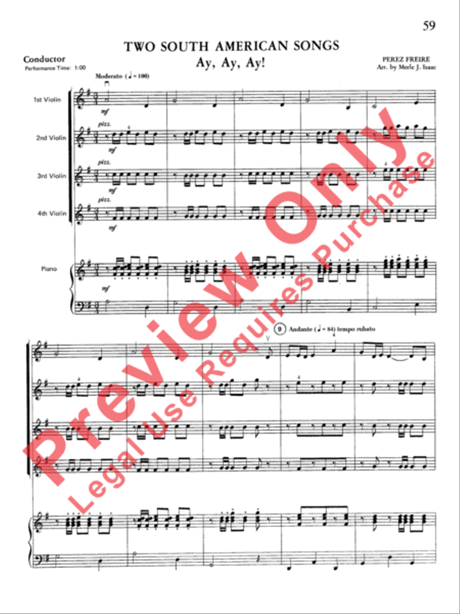 Highland/Etling Violin Quartet Series: Book 2
