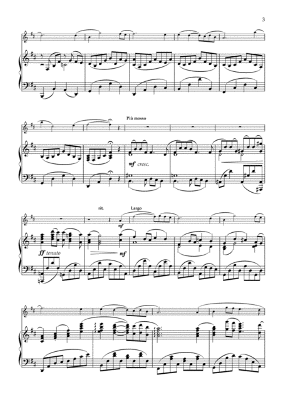 Once Upon A Time In The West from the Paramount Picture ONCE UPON A TIME IN THE WEST Piano scores gallery preview page 3