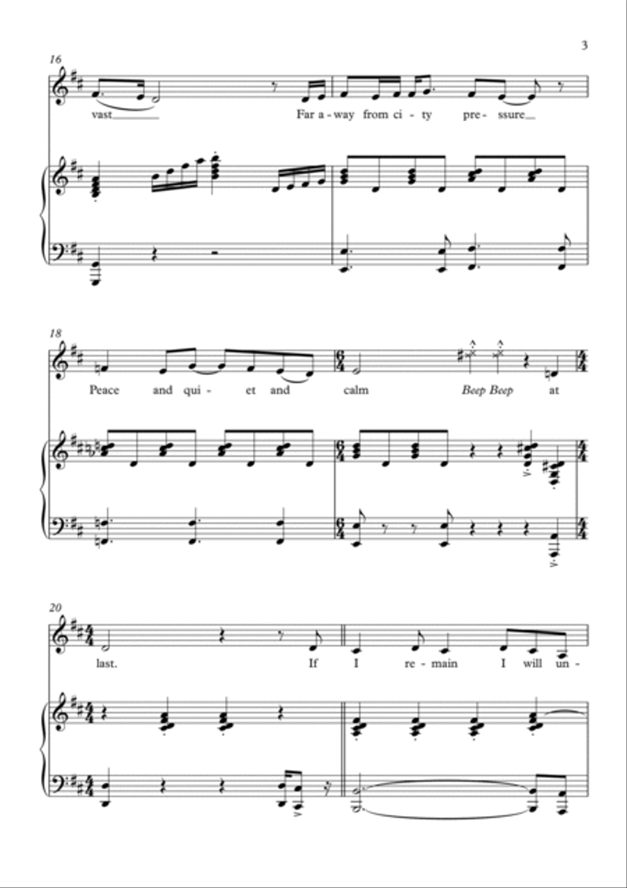 WEE FREE! The Musical Voice scores gallery preview page 5