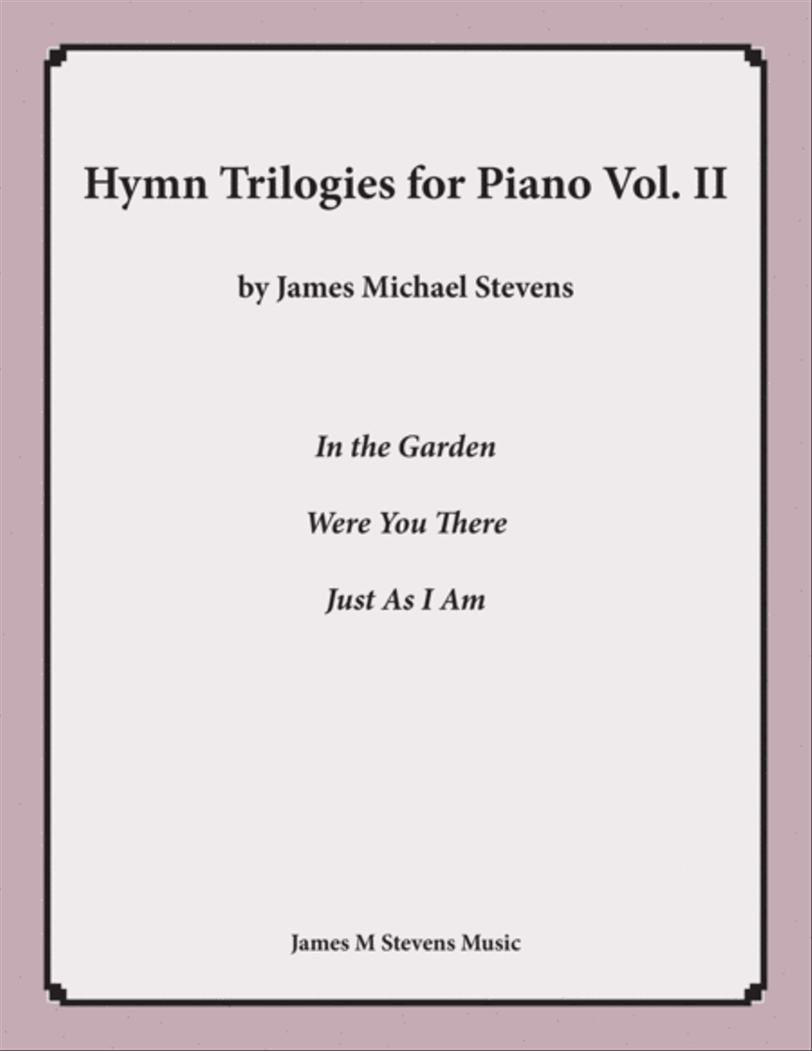 Hymn Trilogies for Piano, Vol. II Piano Solo scores gallery preview page 1