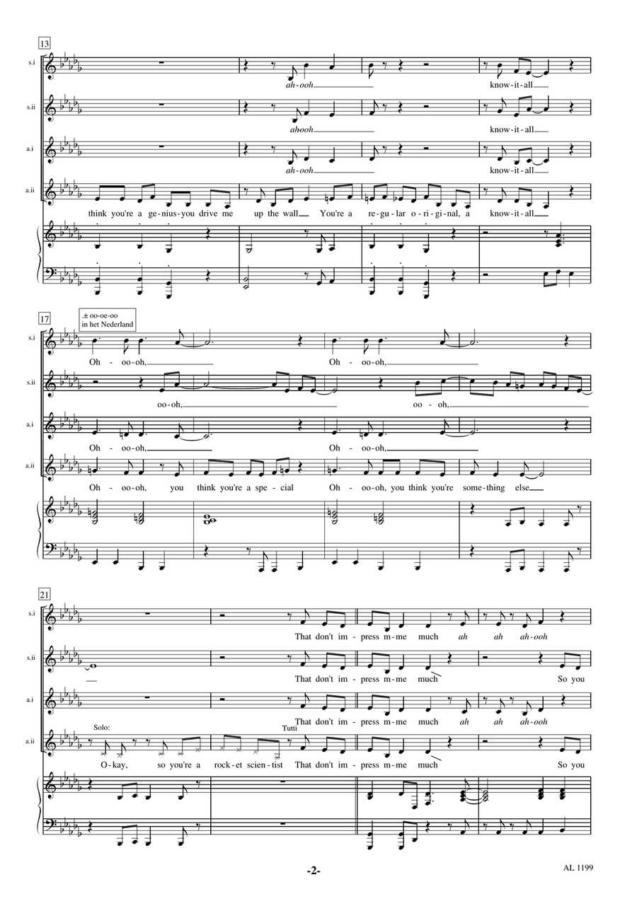 That Don't Impress Me Much SSAA scores gallery preview page 2