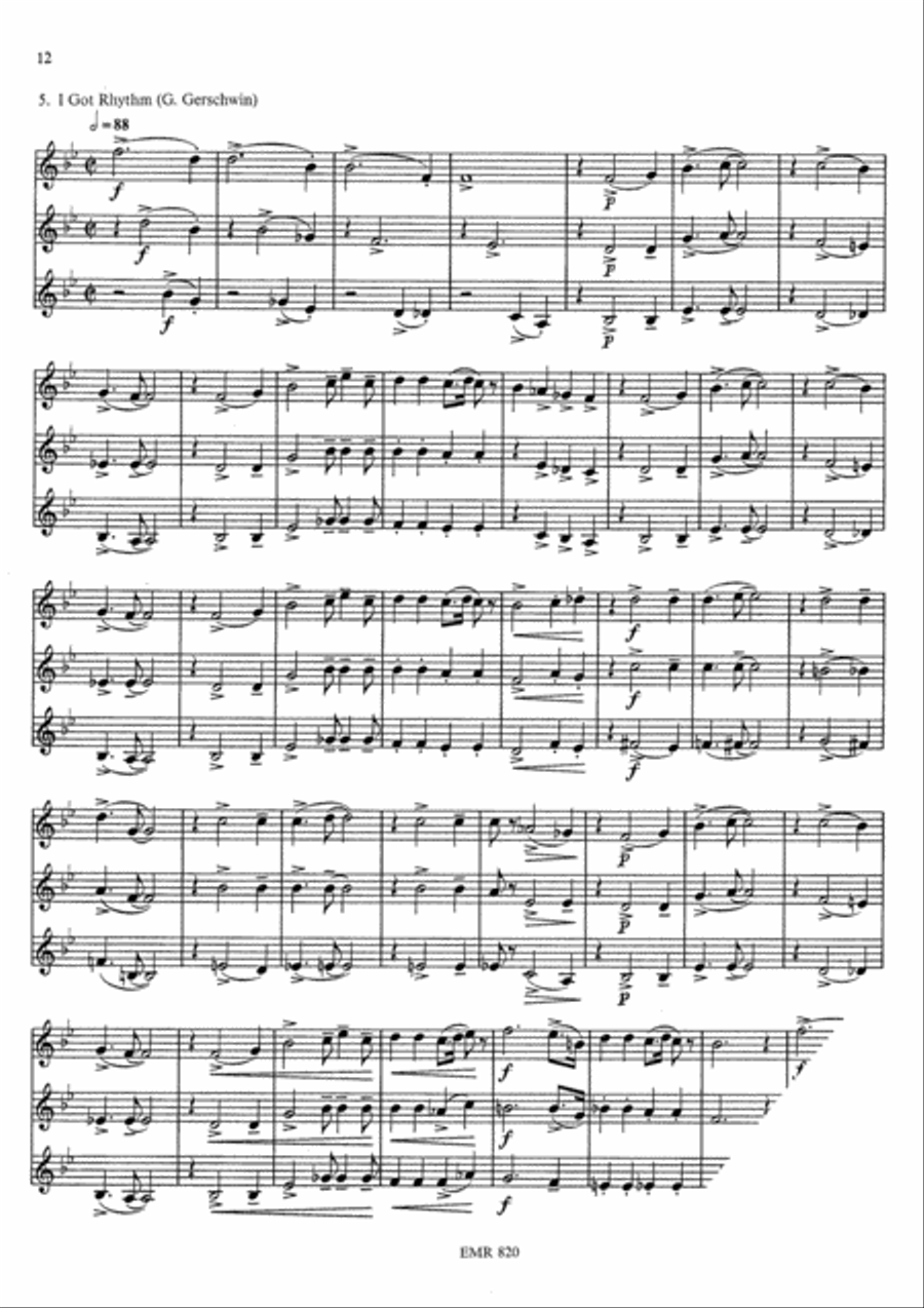 Golden Hits Euphonium Trio scores gallery preview page 7