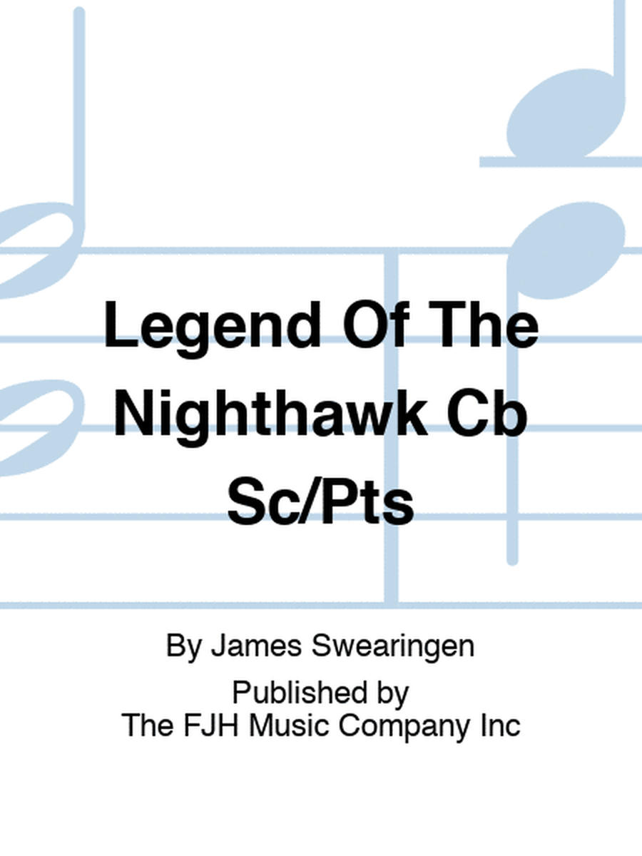 Legend Of The Nighthawk Cb Sc/Pts