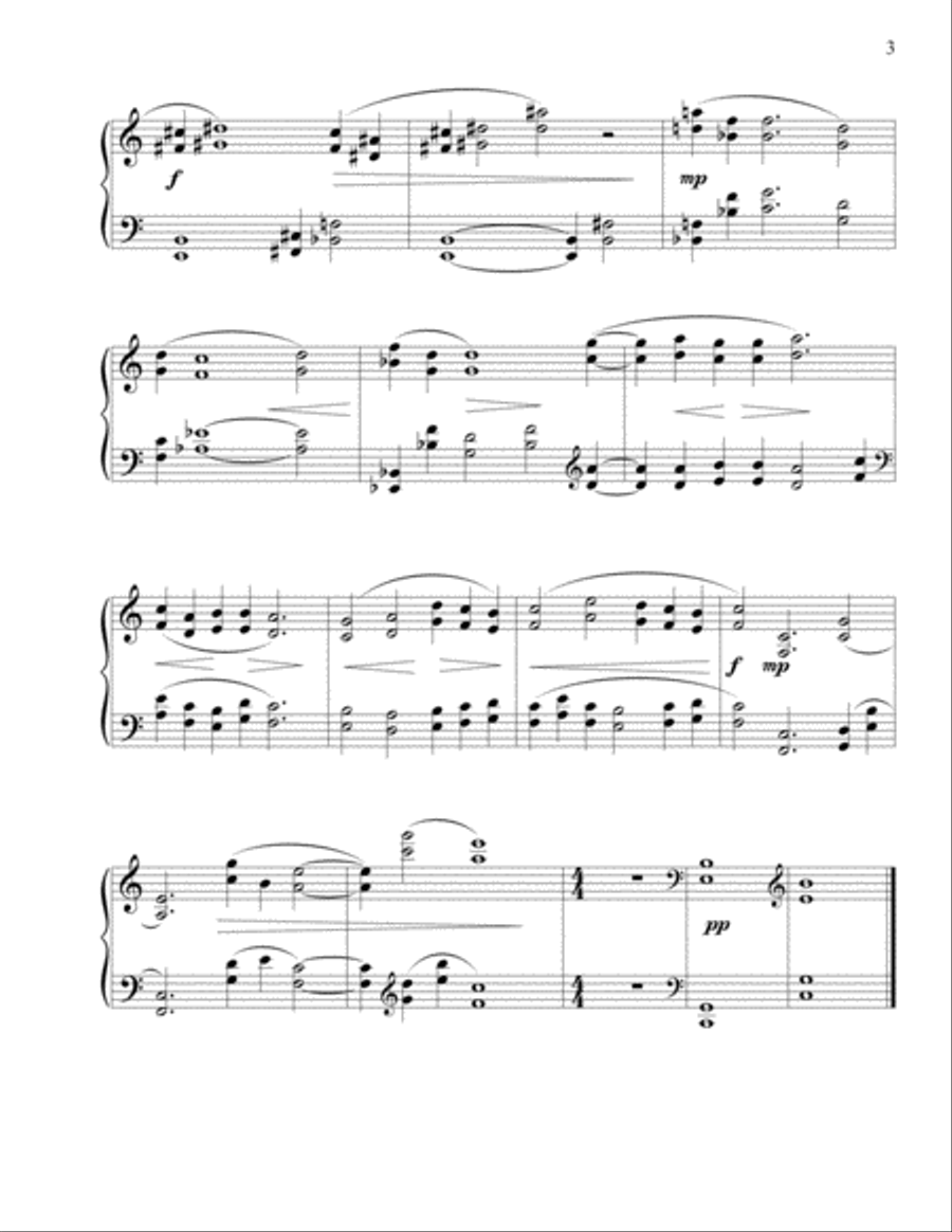 Autumnal Poems: Opus 14 Piano Solo scores gallery preview page 3