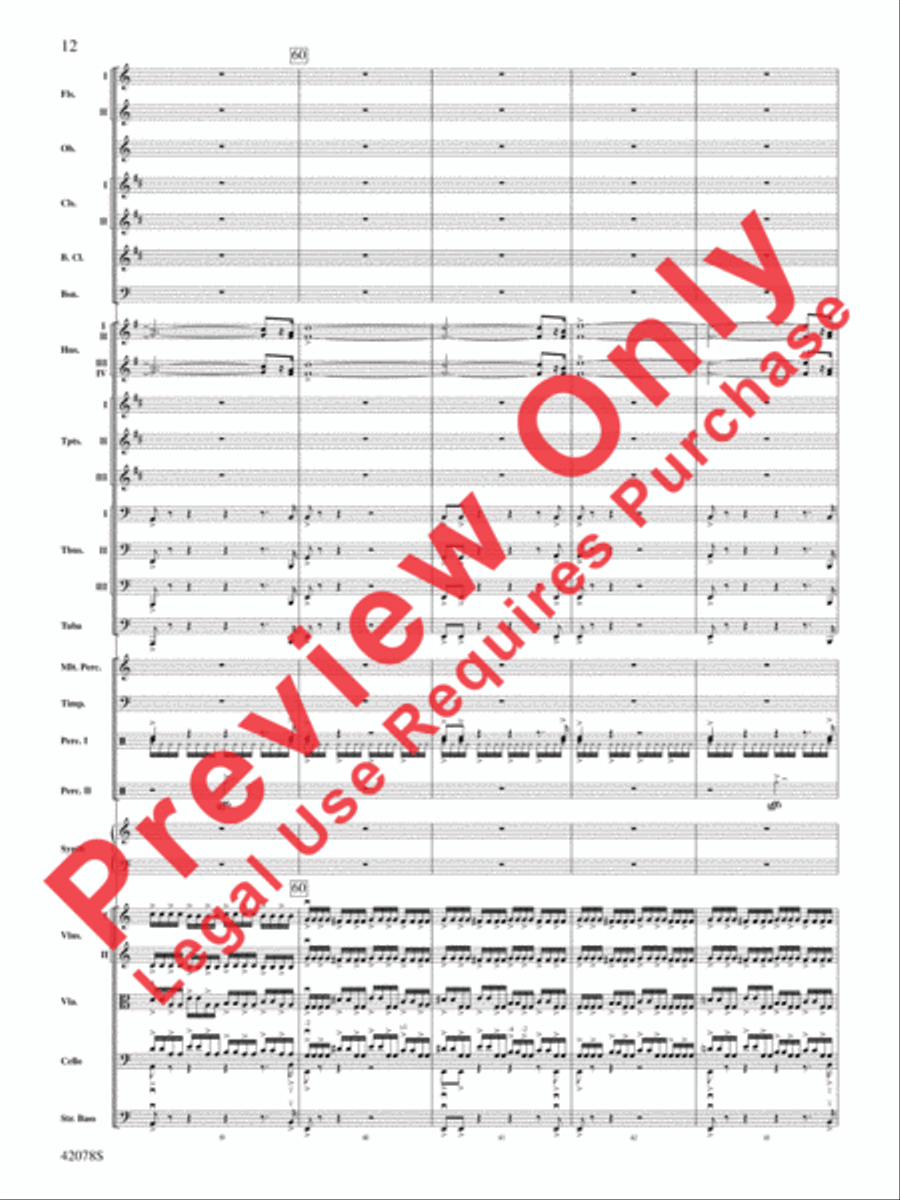Man of Steel, Selections from Full Orchestra scores gallery preview page 13