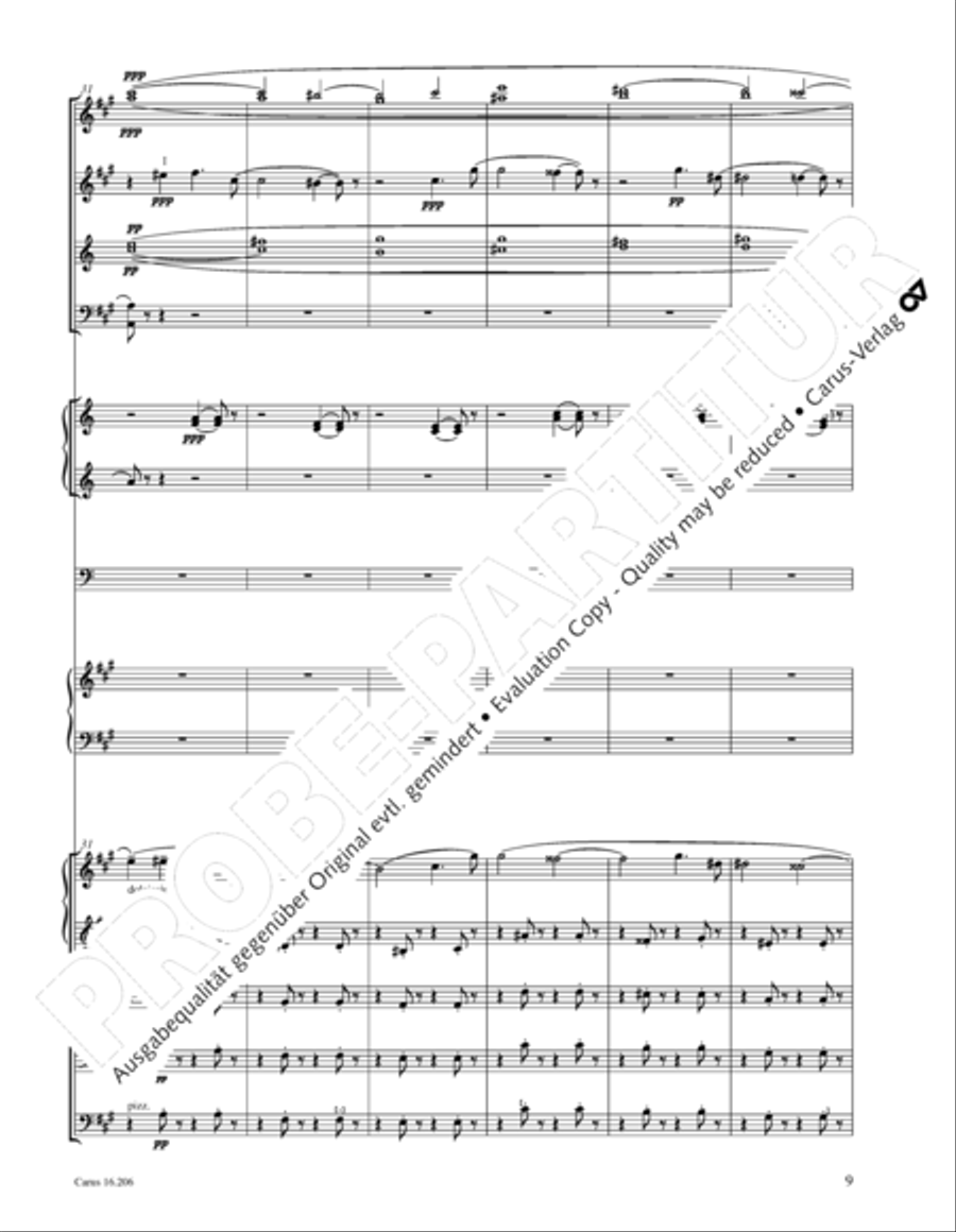 Preludio sinfonico Orchestra scores gallery preview page 10