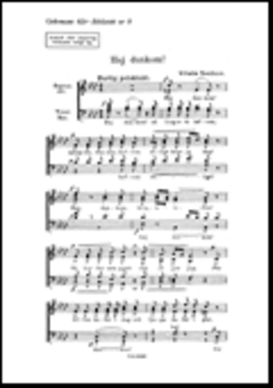 Hej dunkom! 4-Part scores gallery preview page 1