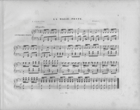 La Malle-Poste Polka Pour Piano