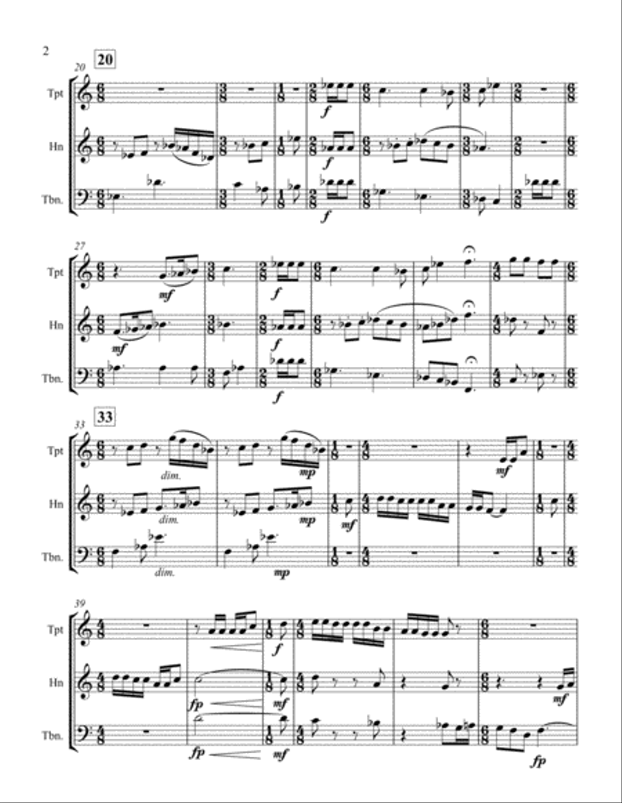 Appalachian Folk Suite School and Community scores gallery preview page 2