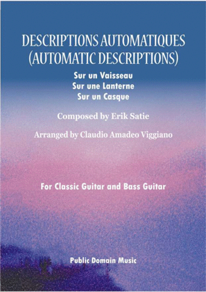 Book cover for Automatic Descriptions (Descriptions Automatiques)