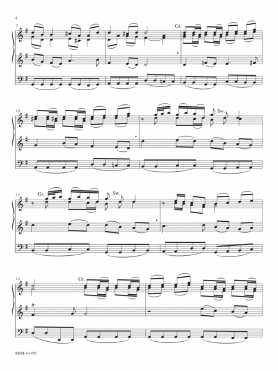 Sheep May Safely Graze Organ scores gallery preview page 2