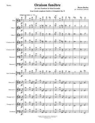 Oraison from Grande Symphonie Funebre for solo Trombone & Wind Ensemble