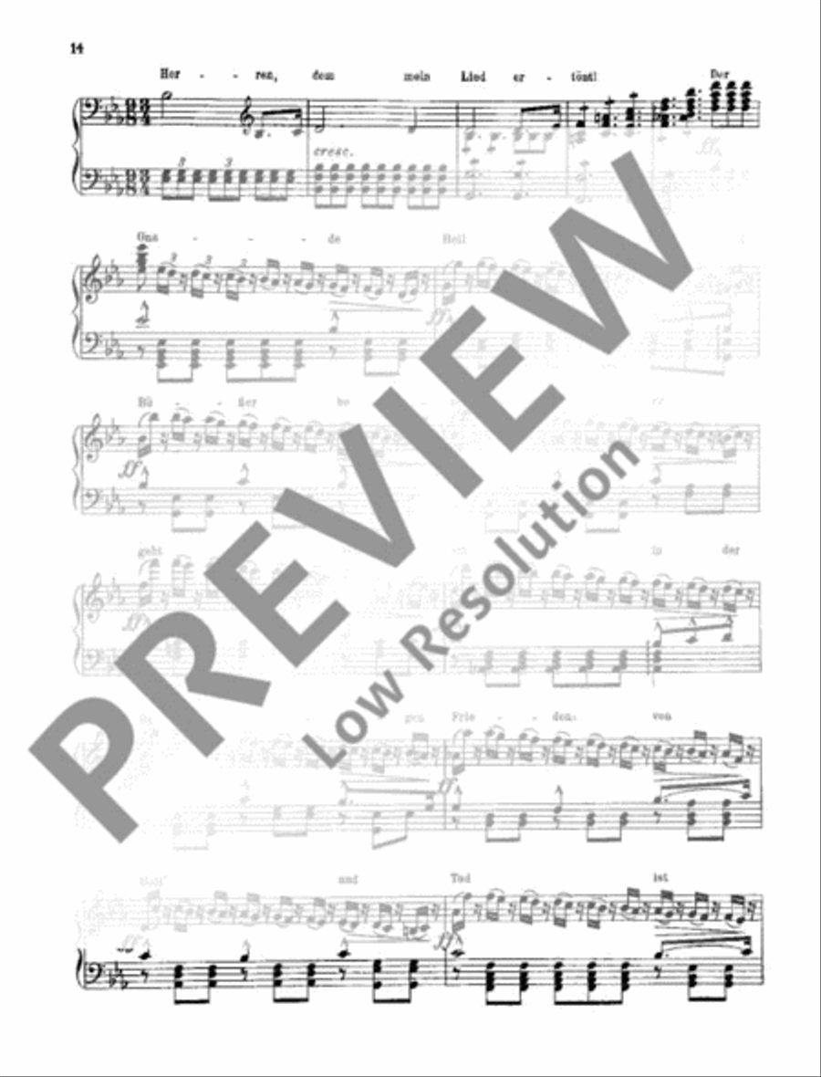 Unser Wagner Piano Solo scores gallery preview page 15