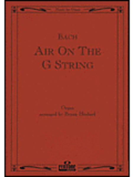 Air On The G String Bwv1068 Piano Solo