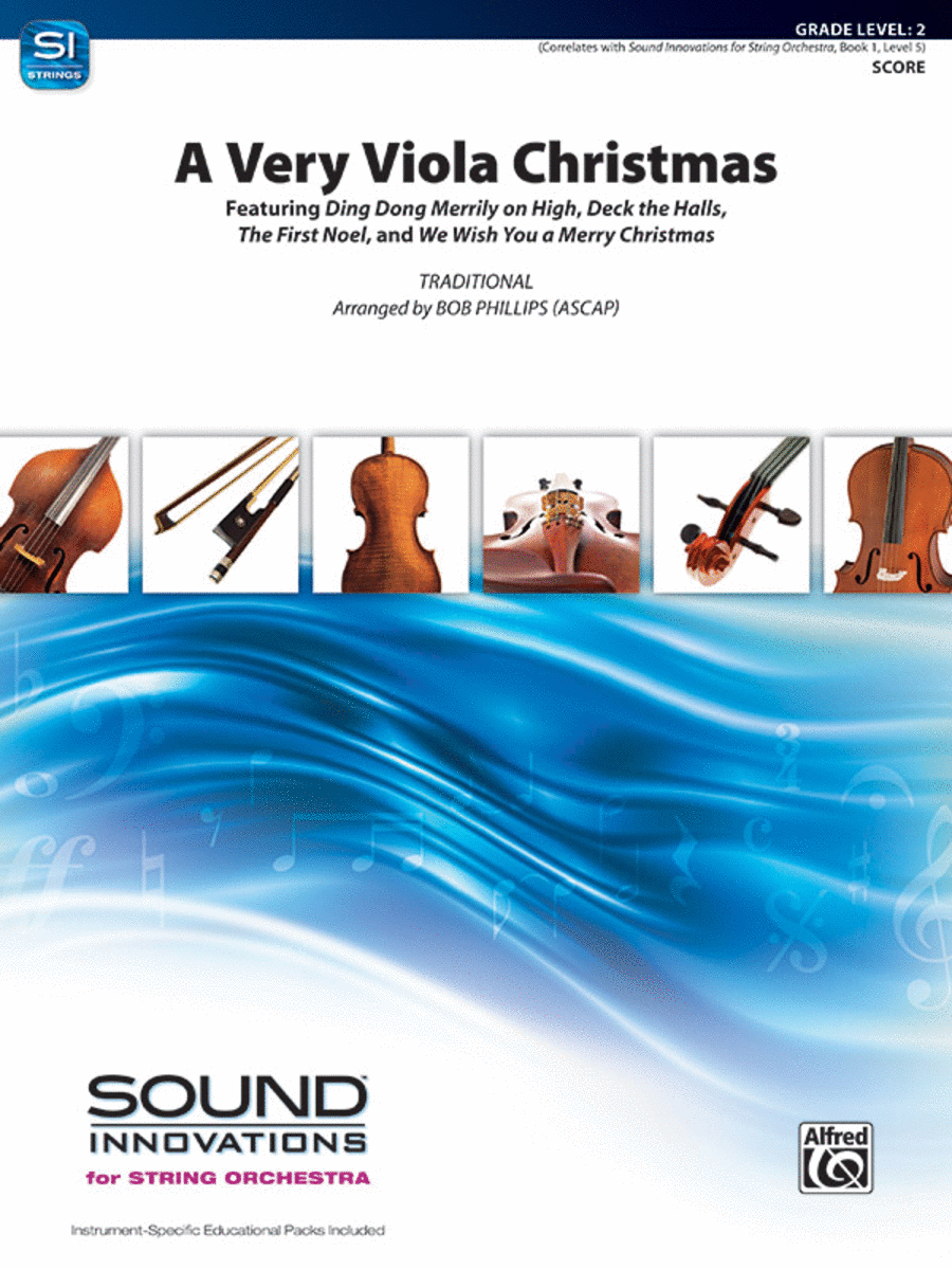 A Very Viola Christmas String Orchestra scores gallery preview page 1