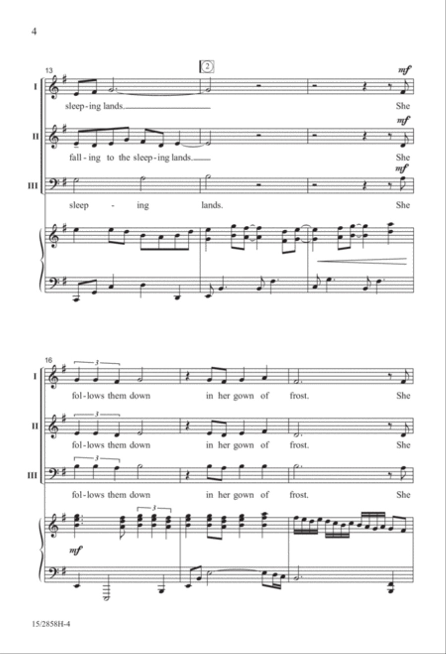 Winter's Waking Winter's Waking 3-Part scores gallery preview page 5