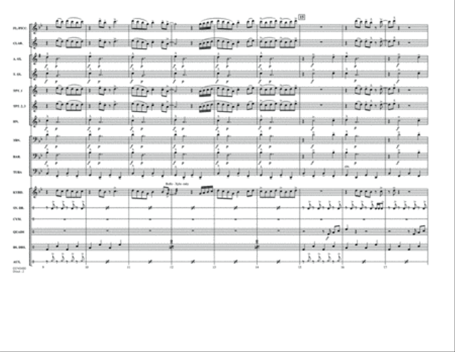 Shout - Full Score Score scores gallery preview page 2