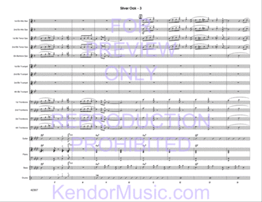 Silver Oak Silver Oak Jazz Ensemble scores gallery preview page 5