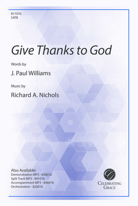 Book cover for Give Thanks to God