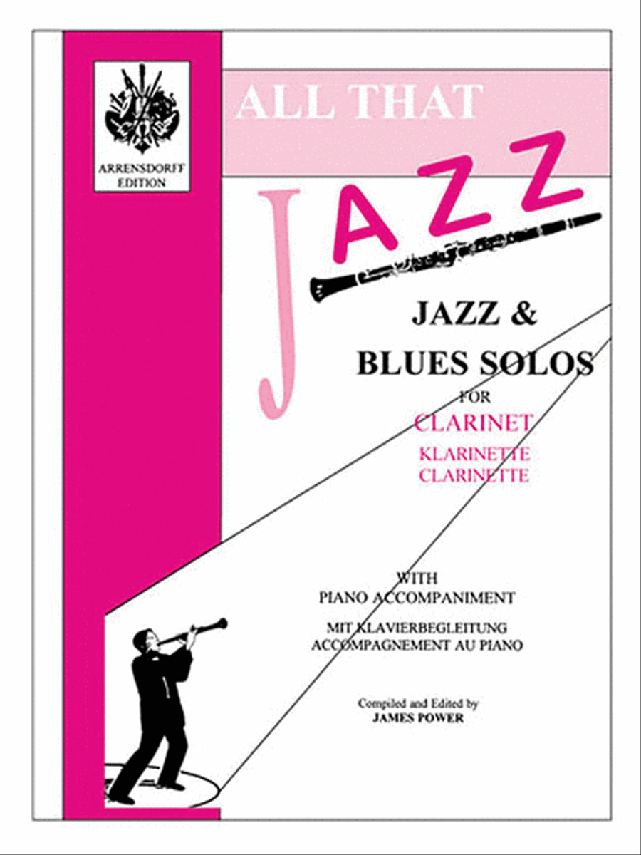 All That Jazz For Clarinet With Piano Accompaniment Clarinet Solo scores gallery preview page 1