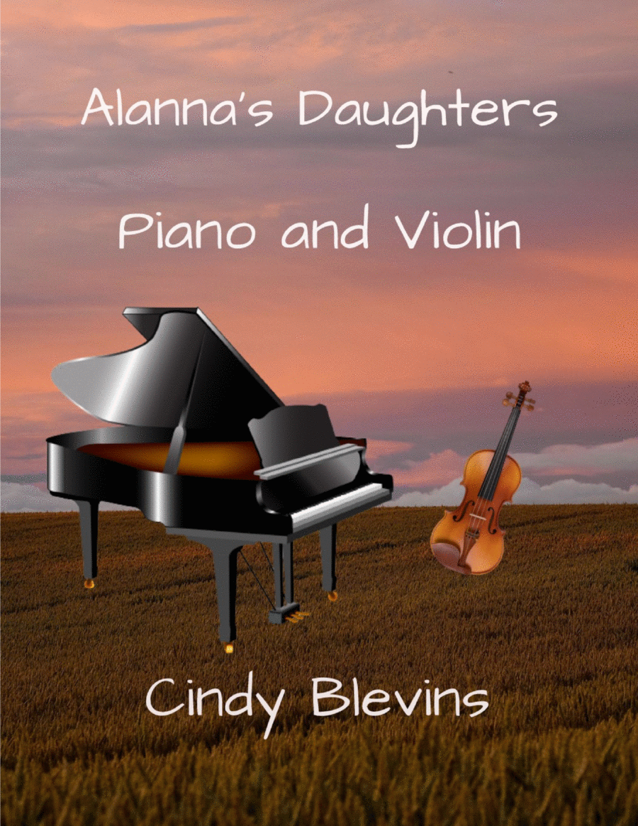 Alanna's Daughters, for Piano and Violin Violin Solo scores gallery preview page 1