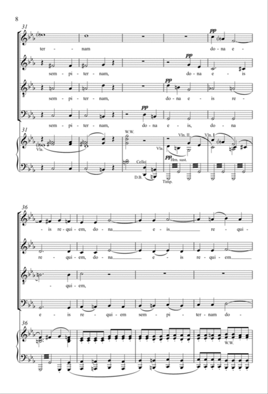 Agnus Dei 4-Part scores gallery preview page 6